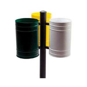 soporte de bolsa de basura público