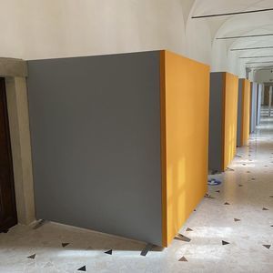 panel de absorción acústica para separador de espacios