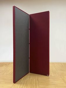 panel de absorción acústica para separador de espacios
