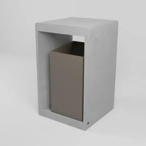cubo de basura público