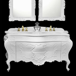 mueble de lavabo doble