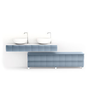 mueble de lavabo doble