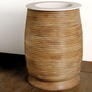 consola para lavabo de madera
