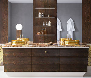 mueble de lavabo doble