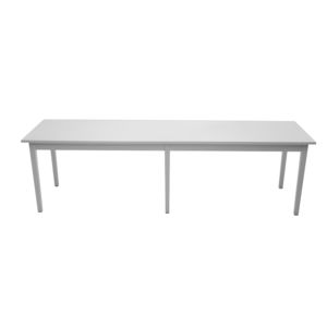 mesa moderna / de madera lacada / rectangular