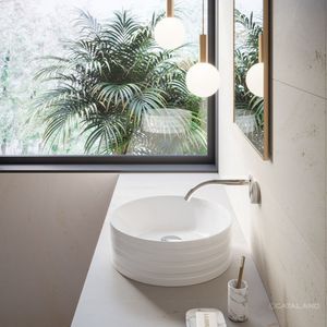 lavabo sobre encimera
