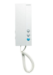 interfono audio blanco