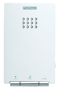 interfono audio blanco
