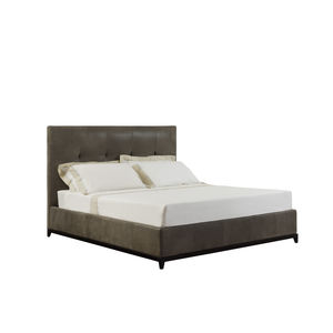 cama de matrimonio / clásica / tapizada / con cabecero