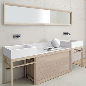 mueble de lavabo doble