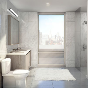 baño contemporáneo / de madera