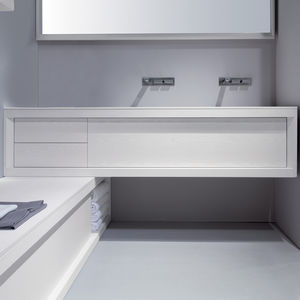 mueble de lavabo doble