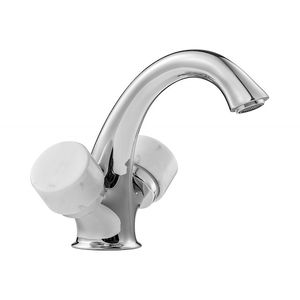 grifo bimando para lavabo