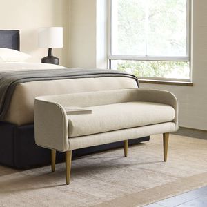 banco para pie de cama contemporáneo