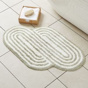 alfombrilla de baño de algodón