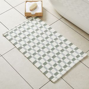 alfombrilla de baño de algodón