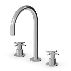 grifo bimando para lavabo