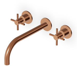 grifo bimando para lavabo