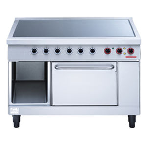 cocina con horno eléctrica / de vitrocerámica / profesional