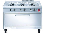 cocina con horno de gas