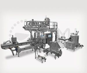 máquina amasadora continua profesional