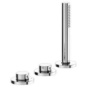 grifo bimando para bañera