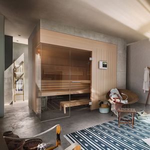 sauna para uso residencial