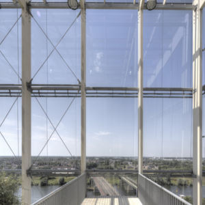panel de vidrio laminado