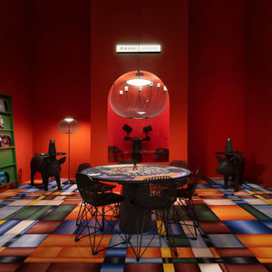 silla de comedor contemporánea