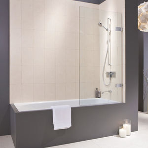 mampara de bañera plegable