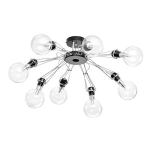 plafón contemporáneo / de aluminio / de acero / LED