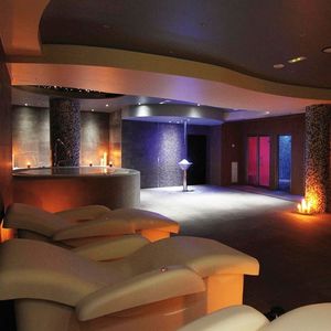 fuente de hielo para centro de spa