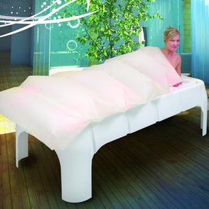 cama de relajación de agua con cromoterapia