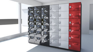 locker de depósito de acero