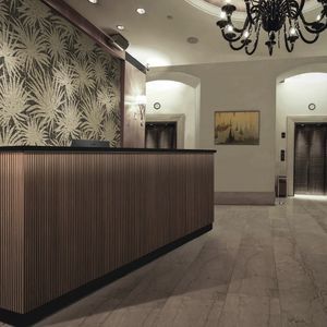 mostrador de recepción modular