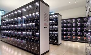 locker de depósito de policarbonato