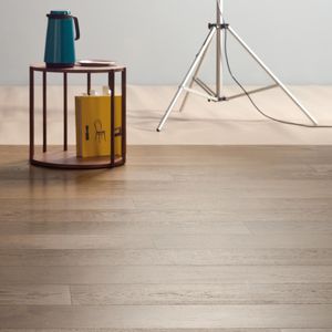 parquet multicapa / para pegar / flotante / de roble