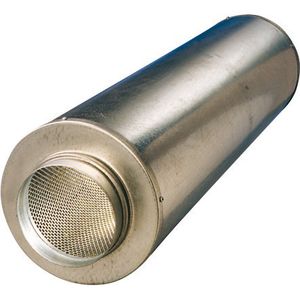 silenciador de ventilacion de acero galvanizado