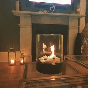 chimenea de bioetanol