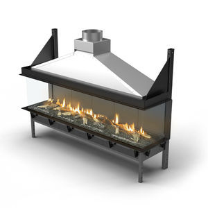 chimenea de gas