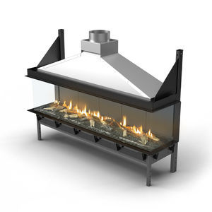 chimenea de gas