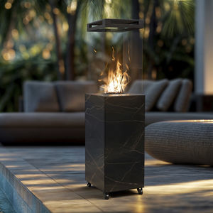 chimenea de gas