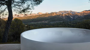 bañera redonda