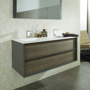 mueble de lavabo doble