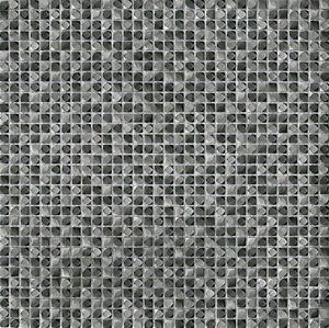 mosaico de interior / de pared / de metal / brillante