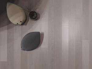 parquet multicapa / encolado / de roble / cepillado