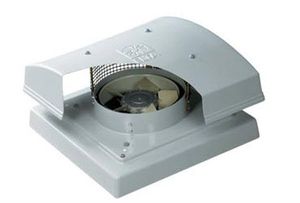 ventilador extractor / de cubierta / residencial / de metal
