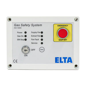 teclado de control para sistema de ventilación