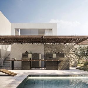 cocina de exterior