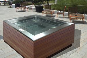 spa sobre suelo